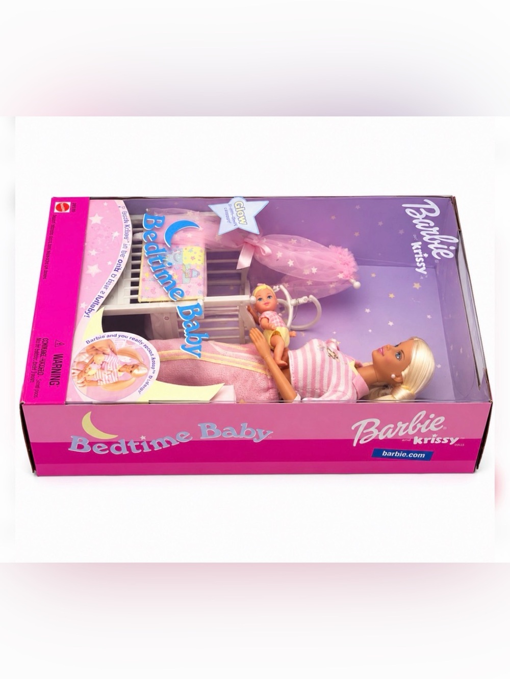 Vintage Barbie & Krissy Bedtime Baby Nursery Playset 28516 Sealed NIB Mattel - Picture 5 of 8